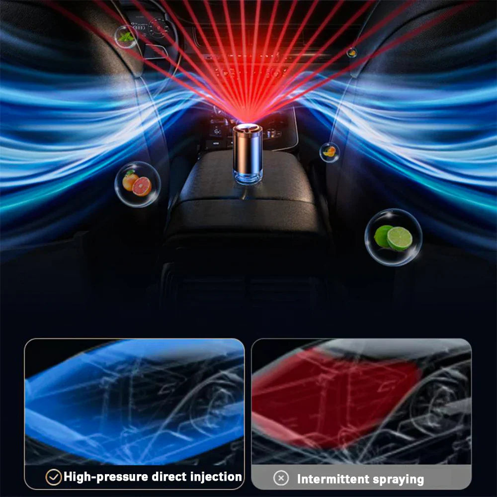 Car Electric Air Diffuser Aroma Car Air Vent Humidifier Mist Aromatherapy Car Air Freshener For Removing Odors Car Accessories
