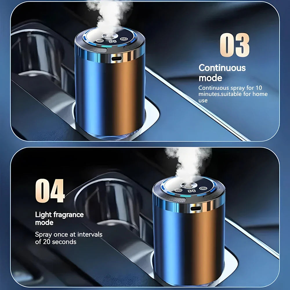 Car Electric Air Diffuser Aroma Car Air Vent Humidifier Mist Aromatherapy Car Air Freshener For Removing Odors Car Accessories